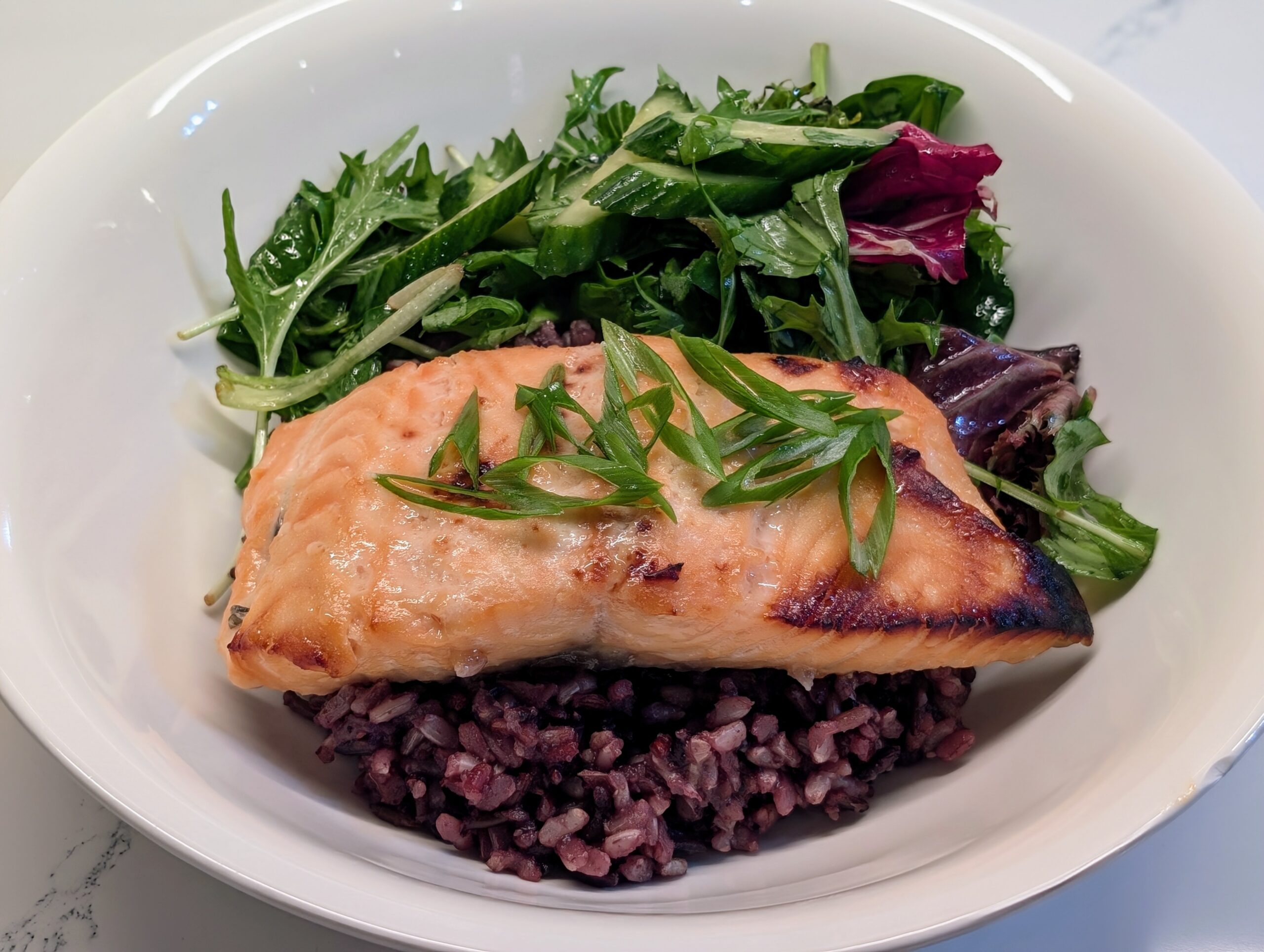 Miso Salmon & Wild Rice Bowl